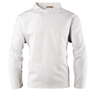 BLUZA ROBOCZA POLSTAR BRIXTON WHITE AWBL Z DŁUGIM RĘKAWEM MĘSKA HACCP BIAŁA