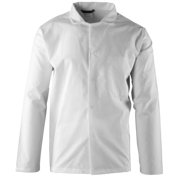 BLUZA ROBOCZA POLSTAR KRAJAN AQ96 MĘSKA HACCP BIAŁA BLUZA ROBOCZA POLSTAR KRAJAN AQ96 MĘSKA HACCP BIAŁA