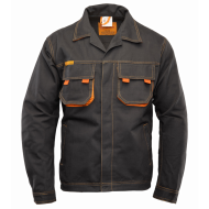 Bluza BHP Polstar Brixton Spark ASBL robocza ochronna 100% bawełna granatowo-żółta