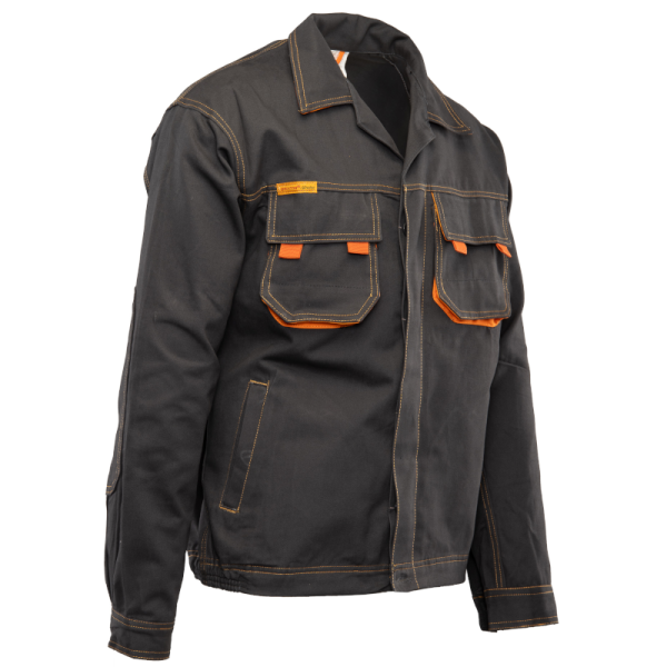 Bluza robocza Polstar Brixton Spark ASBL ochronna 100% bawełna granatowo-pomarańczowa