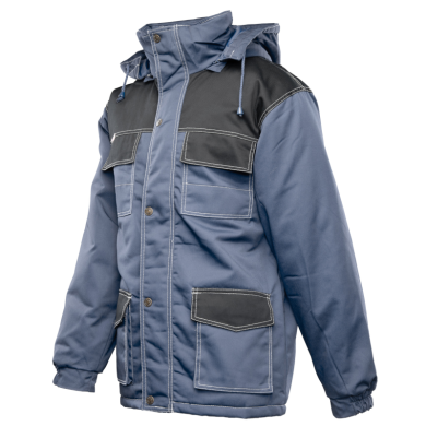 KURTKA ROBOCZA POLSTAR BRIXTON SNOW OSPR PARKA OCIEPLANA Z KAPTUREM STALOWO-CZARNA