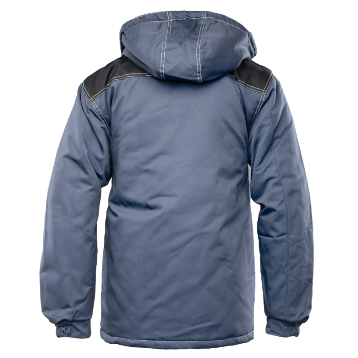 KURTKA ROBOCZA POLSTAR BRIXTON SNOW OSPR PARKA OCIEPLANA Z KAPTUREM STALOWO-CZARNA