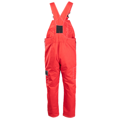 SPODNIE ROBOCZE POLSTAR BRIXTON SNOW OSOG OGRODNICZKI OCIEPLANE CZERWONO-CZARNE