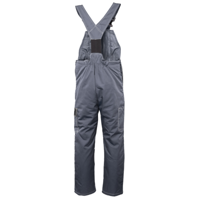 SPODNIE ROBOCZE POLSTAR BRIXTON SNOW OSOG OGRODNICZKI OCIEPLANE STALOWO-CZARNE