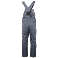 SPODNIE ROBOCZE POLSTAR BRIXTON SNOW OSOG OGRODNICZKI OCIEPLANE STALOWO-CZARNE