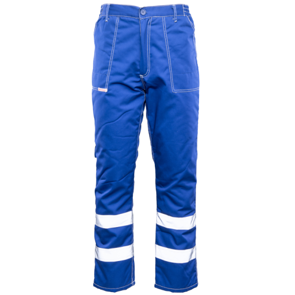 SPODNIE ROBOCZE POLSTAR BRIXTON SNOW OSSP DO PASA OCIEPLANE Z PASAMI ODBLASKOWYMI NIEBIESKIE SPODNIE ROBOCZE POLSTAR BRIXTON SNOW OSSP DO PASA OCIEPLANE Z PASAMI ODBLASKOWYMI NIEBIESKIE