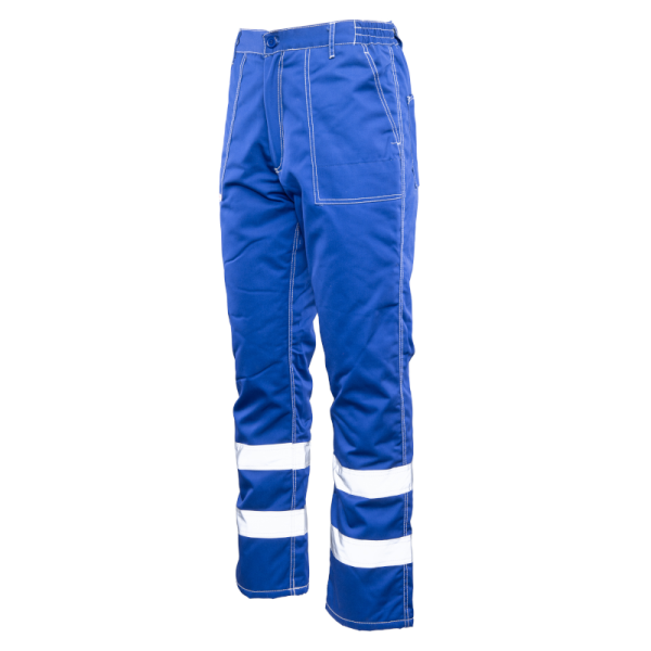 SPODNIE ROBOCZE POLSTAR BRIXTON SNOW OSSP DO PASA OCIEPLANE Z PASAMI ODBLASKOWYMI NIEBIESKIE SPODNIE ROBOCZE POLSTAR BRIXTON SNOW OSSP DO PASA OCIEPLANE Z PASAMI ODBLASKOWYMI NIEBIESKIE