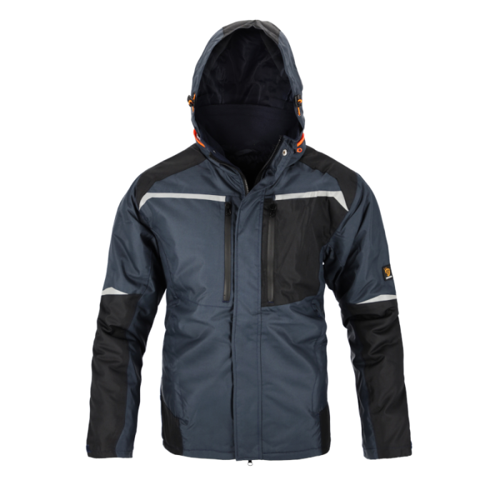 KURTKA ROBOCZA PROCERA EXON OCIEPLANA PRZEDŁUŻANA GRANATOWO-CZARNA