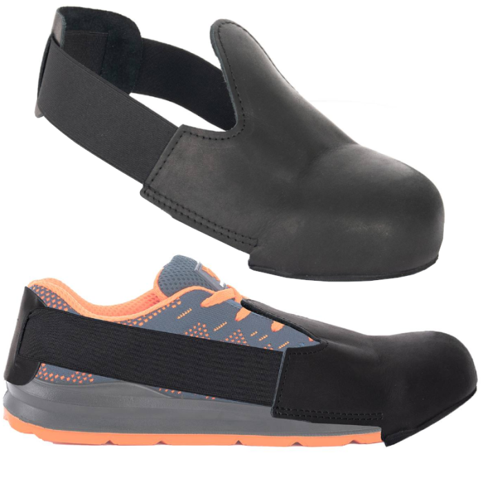 NAKŁADKI OCHRONNE PROCERA NA OBUWIE ZE STALOWYM PODNOSKIEM CZARNE