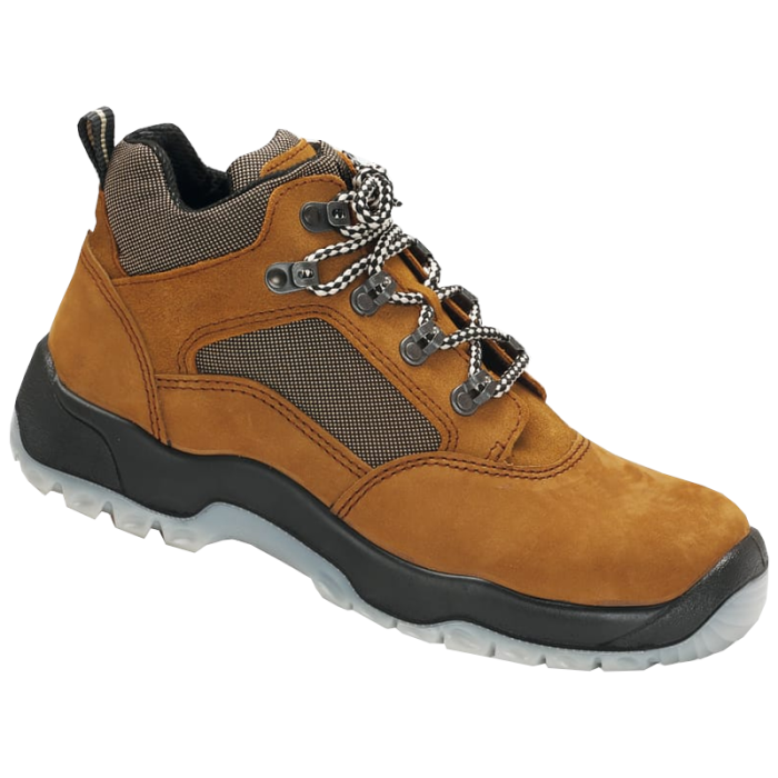 TRZEWIKI ROBOCZE PPO PU/TPU SERIES 72N S1 SRC Z NUBUKU WELURU BRĄZOWE