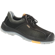 PÓŁBUTY ROBOCZE PPO ESD 703 S1 SRC ESD Z NUBUKU CZARNO-SZARE