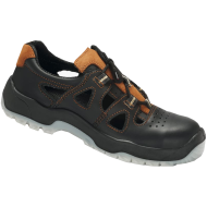 SANDAŁY ROBOCZE PPO PU/TPU SERIES 52 S1 SRC ZE SKÓRY LICOWEJ BYDLĘCEJ CZARNE