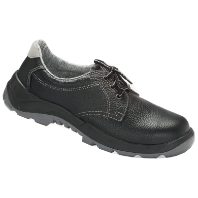 PÓŁBUTY ROBOCZE PPO FOR SAFETY 317 S1 SRC ZE SKÓRY LICOWEJ TŁOCZONEJ CZARNE