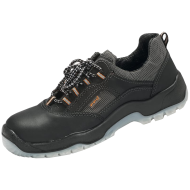 PÓŁBUTY ROBOCZE PPO PU/TPU SERIES 62 S2 SRC ZE SKÓRY LICOWEJ BYDLĘCEJ CZARNE