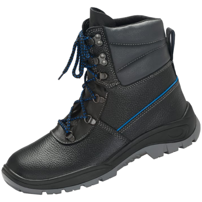 TRZEWIKI ROBOCZE PPO WINTER 0161 O1 CI FO SRC BEZ PODNOSKA ZE SKÓRY NATURALNEJ CZARNE