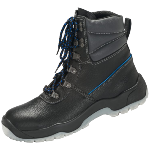 TRZEWIKI ROBOCZE PPO PU/TPU SERIES 016 01 FO SRC BEZ PODNOSKA ZE SKÓRY BYDLĘCEJ CZARNE