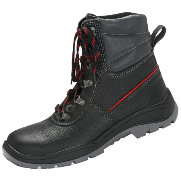 TRZEWIKI ROBOCZE PPO WINTER 0154 S3 CI SRC ZE SKÓRY LICOWEJ CZARNE