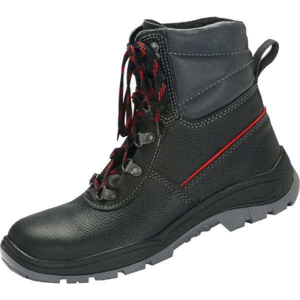 TRZEWIKI ROBOCZE PPO WINTER 0151 S1 CI SRC ZE SKÓRY NATURALNEJ CZARNE
