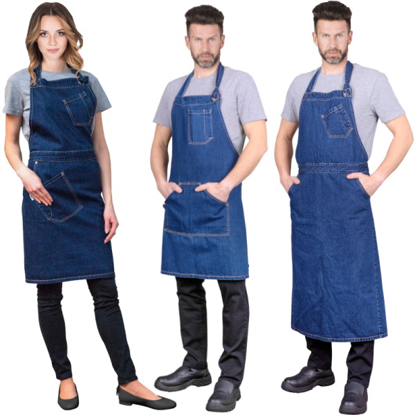 FARTUCH ROBOCZY REIS GOOD TASTE FORTE 82X82 PRZEDNI GRANATOWY