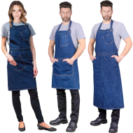 FARTUCH ROBOCZY REIS GOOD TASTE FORTE 82X82 PRZEDNI GRANATOWY