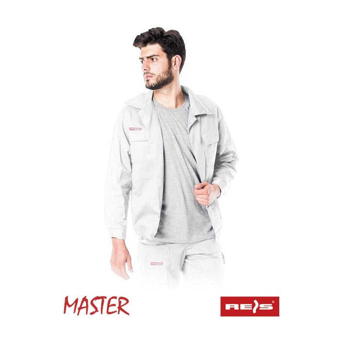 BLUZA ROBOCZA REIS MASTER BM BIAŁA