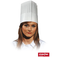 CZAPKA PAPIEROWA REIS CZPAP JEDNORAZOWA FURAŻERKA OP. 100 SZT. BIAŁO-CZERWONA
