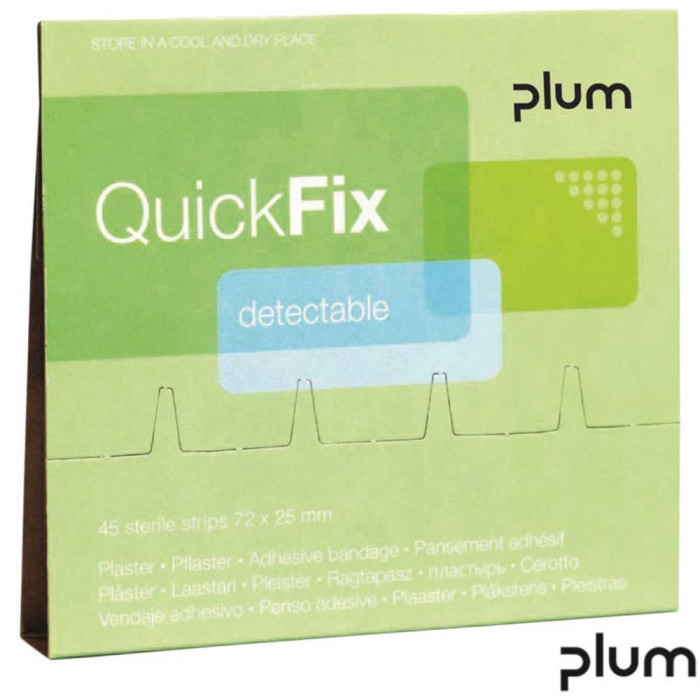 PLASTRY OPATRUNKOWE PLUM QUICK FIX WYKRYWALNE OP. 45 SZT.