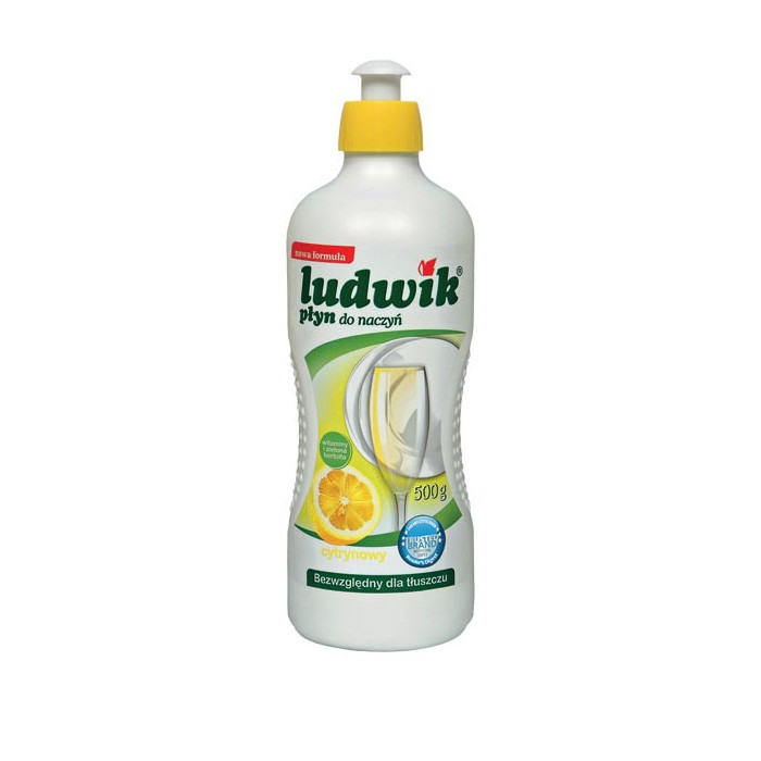 PŁYNY DO MYCIA NACZYŃ LUDWIK 450 ML CYTRYNOWY