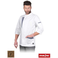BLUZA ROBOCZA REIS GOOD TASTE MUSETTO KUCHARSKA Z DŁUGIM RĘKAWEM JEANSOWA CZARNA