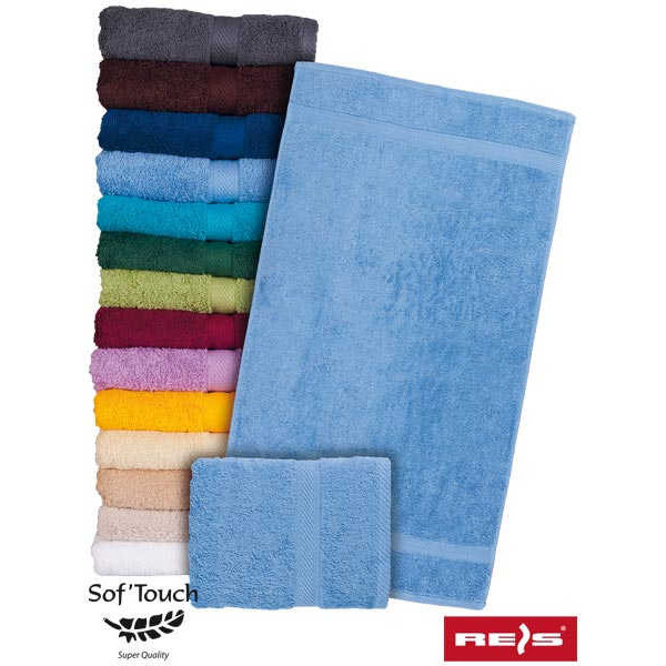 RĘCZNIK FROTTE REIS T-SOFT-50x90 500 g/m2 NIEBIESKI