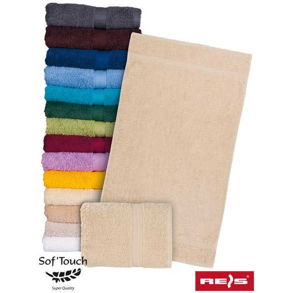 RĘCZNIK FROTTE REIS T-SOFT-50x90 500 g/m2 BEŻOWY