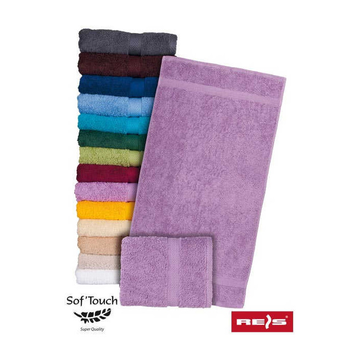 RĘCZNIK FROTTE REIS T-SOFT-50x90 500 g/m2 FIOLETOWY