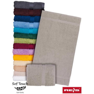 RĘCZNIK FROTTE REIS T-SOFT-50x90 500 g/m2 JASNOSZARY