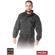 BLUZA ROBOCZA REIS ADVENTURE KANGU TYPU KANGUREK Z KAPTUREM CIEMNOSZARA