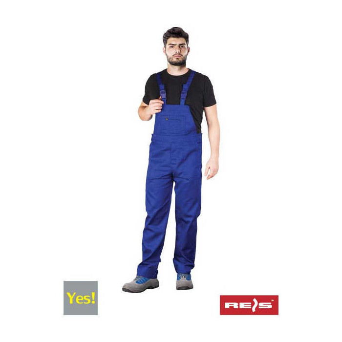 SPODNIE ROBOCZE REIS YES YES-B OGRODNICZKI NIEBIESKIE