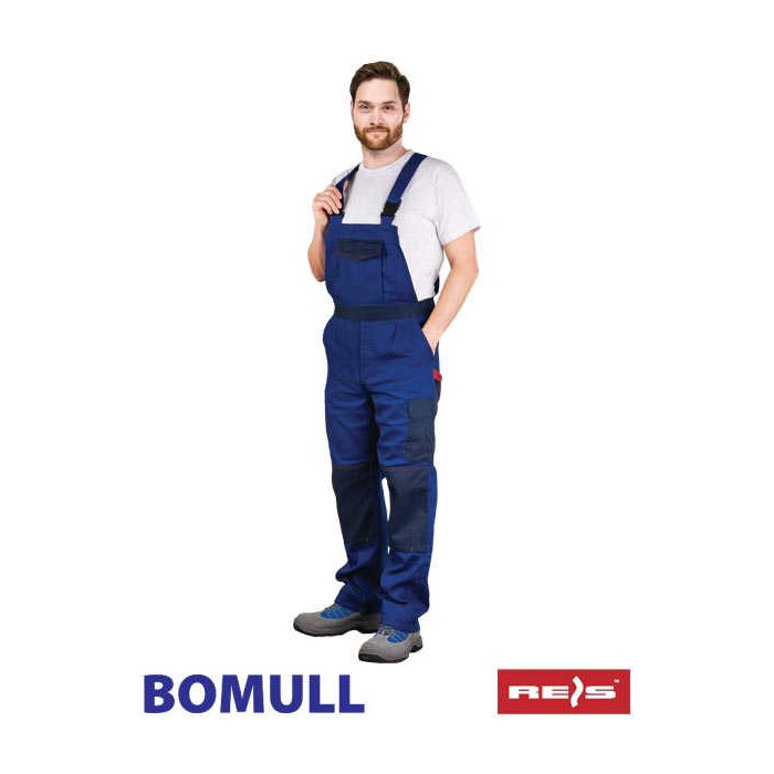 SPODNIE ROBOCZE REIS BOMULL BOMULL-B OGRODNICZKI NIEBIESKO-GRANATOWE