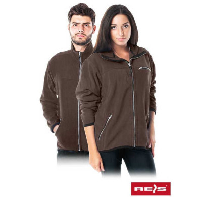 BLUZA ROBOCZA REIS POLAR-HONEY POLAROWA BRĄZOWA
