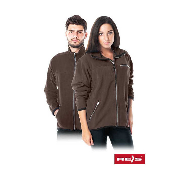 BLUZA ROBOCZA REIS POLAR-HONEY POLAROWA BRĄZOWA