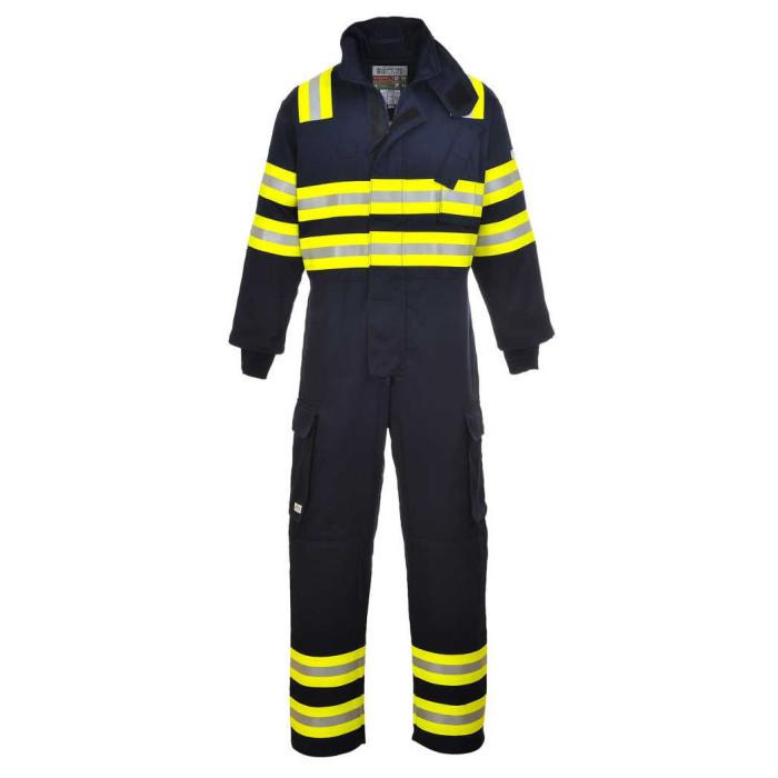 KOMBINEZON ROBOCZY BIZFLAME WILDLAND PORTWEST PRW-FR98NAR OGNIOODPORNY GRANATOWY
