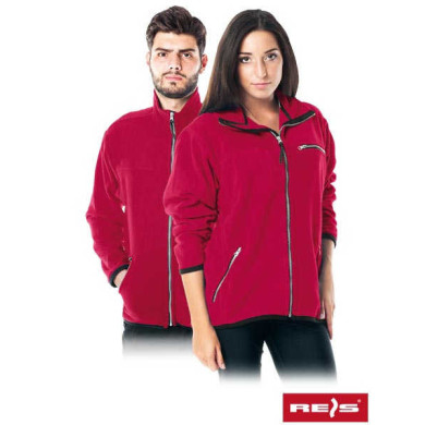 BLUZA ROBOCZA REIS POLAR-HONEY POLAROWA CZERWONA