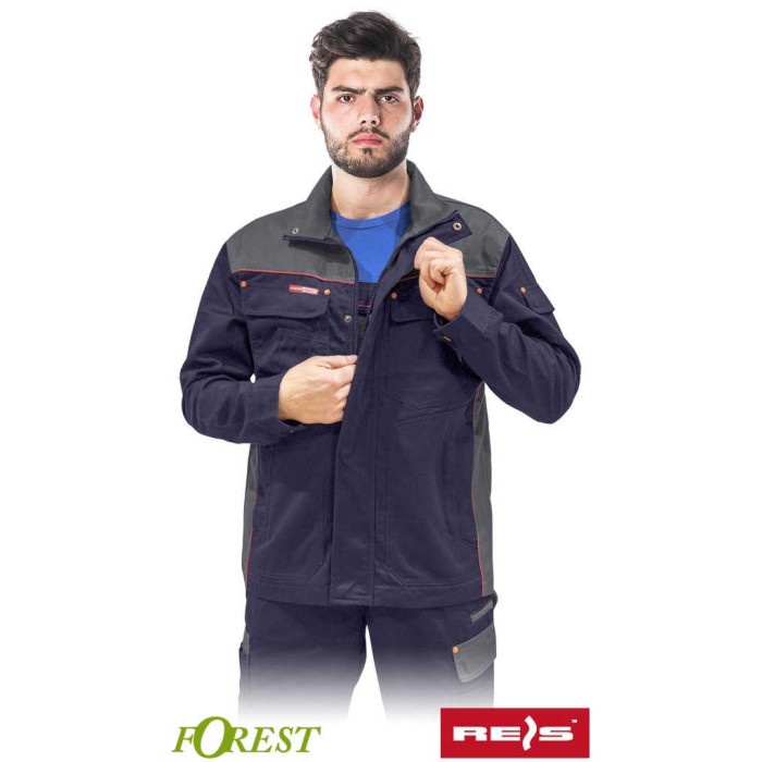 BLUZA ROBOCZA REIS FOREST GRANATOWO-SZARA