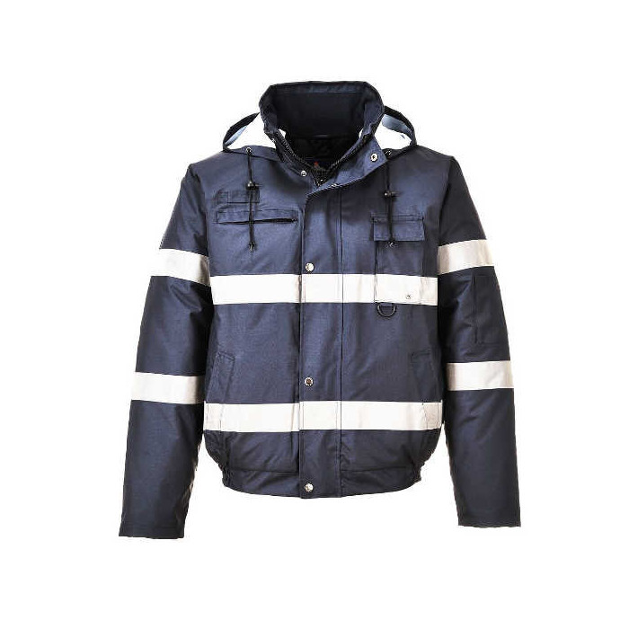 KURTKA ROBOCZA IONA LITE BOMBER PORTWEST PRW-S434NAR PRZECIWDESZCZOWA WODOODPORNA OCIEPLANA GRANATOWA