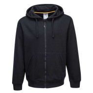 BLUZA ROBOCZA SORRENTO PORTWEST PRW-B309BKR ZAPINANA NA ZAMEK CZARNA