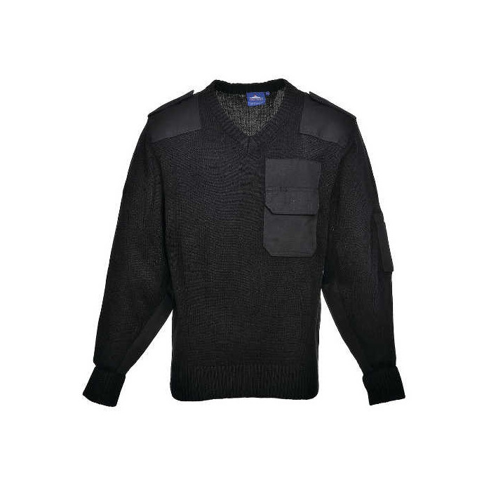 SWETER ROBOCZY NATO PORTWEST PRW-B310BKR CZARNY