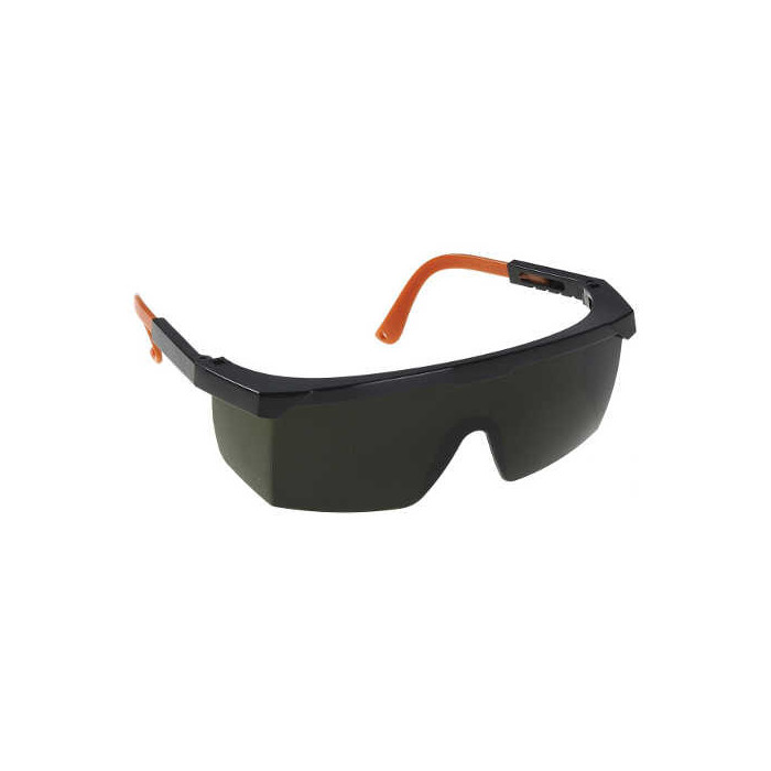 OKULARY SPAWALNICZE PORTWEST PRW-PW68BGR ZIELONE SZYBKI CZARNE OPRAWKI