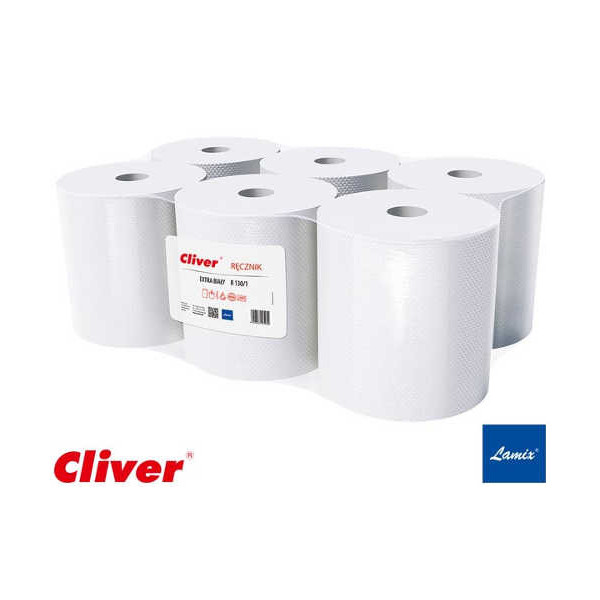 RĘCZNIK PAPIEROWY LAMIX CLIVER HLA-REMAK-130 BIAŁY