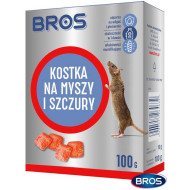 KOSTKI NA MYSZY I SZCZURY BROS 100G