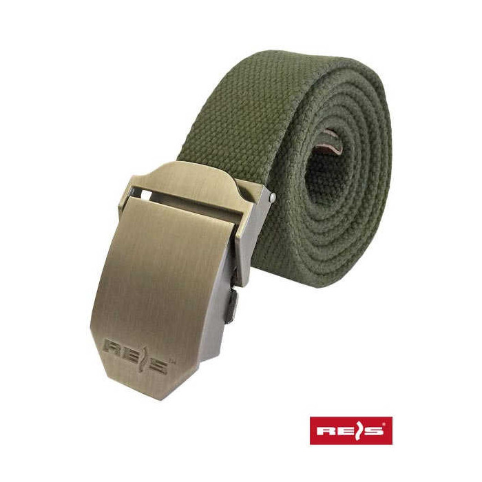 PASEK ROBOCZY DO SPODNI REIS BELT-BOOM CANVAS CIEMNOZIELONY