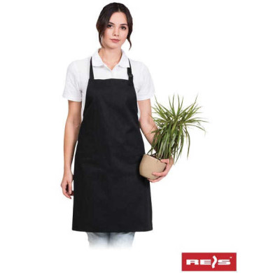 FARTUCH ROBOCZY REIS FPB-CLASSIC PRZEDNI 245 g/mÂ˛ CZARNY