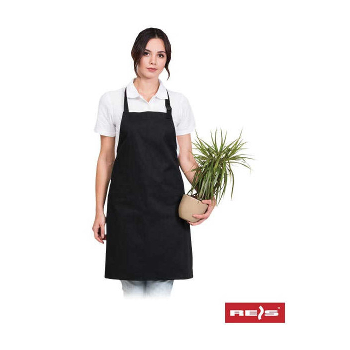 FARTUCH ROBOCZY REIS FPB-CLASSIC PRZEDNI 245 g/mÂ˛ CZARNY